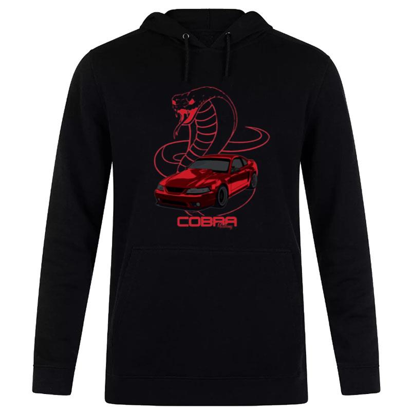 0304 Mustang Cobra Snakes Graphic Hoodie