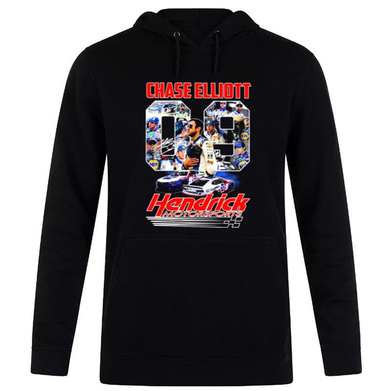 09 Chase Elliott Hendrick Motorsports Signatures Hoodie