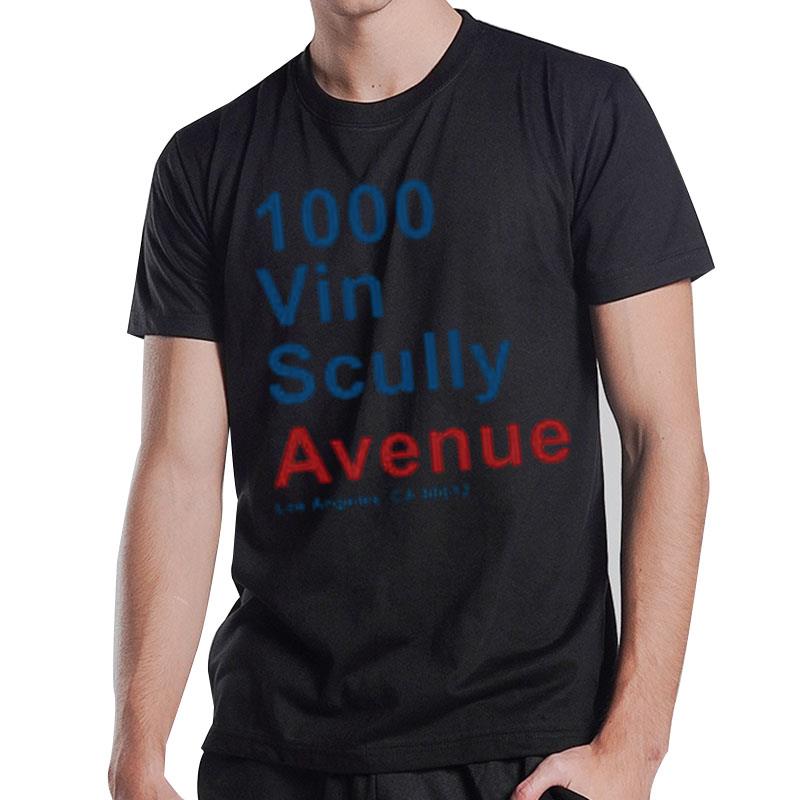 1000 Vin Scully Avenue Los Angeles Ca 90012 T-Shirt