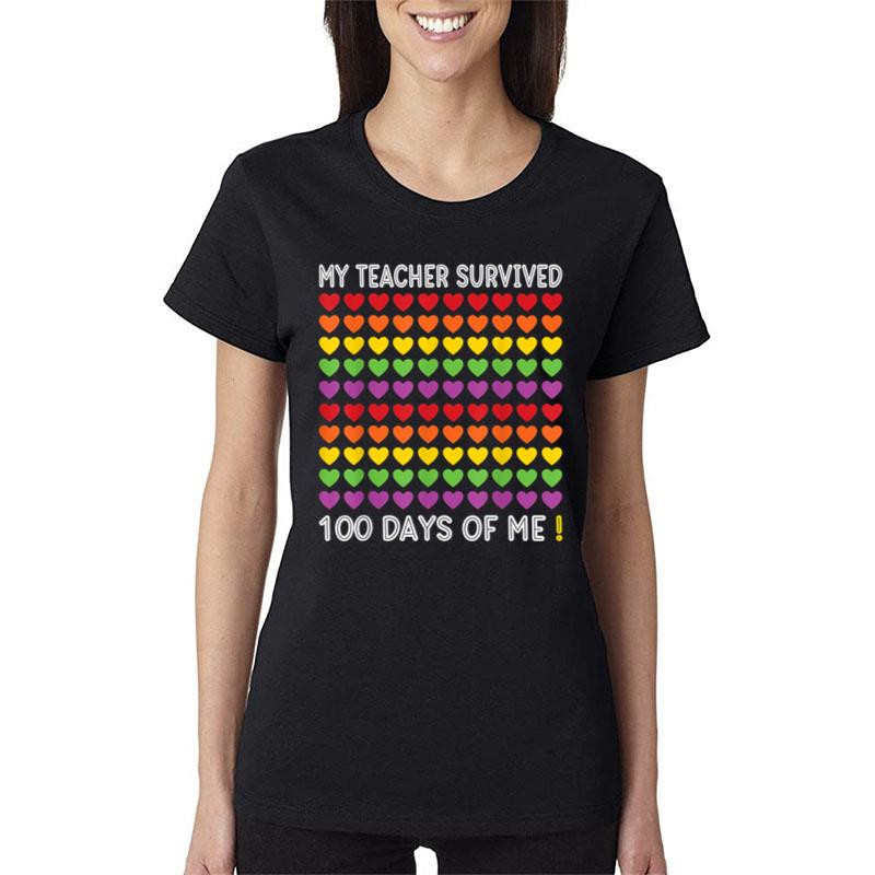 100 Days Of School 100Th Day Of School Ver 1 Women T-Shirt