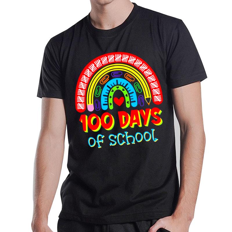 100 Days Of School Teacher 100Th Day Of School Celebration T-Shirt