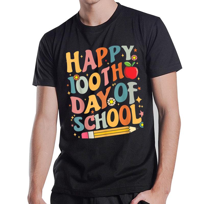 100 Days Of School Teacher Student  100Th Day Of School T-Shirt