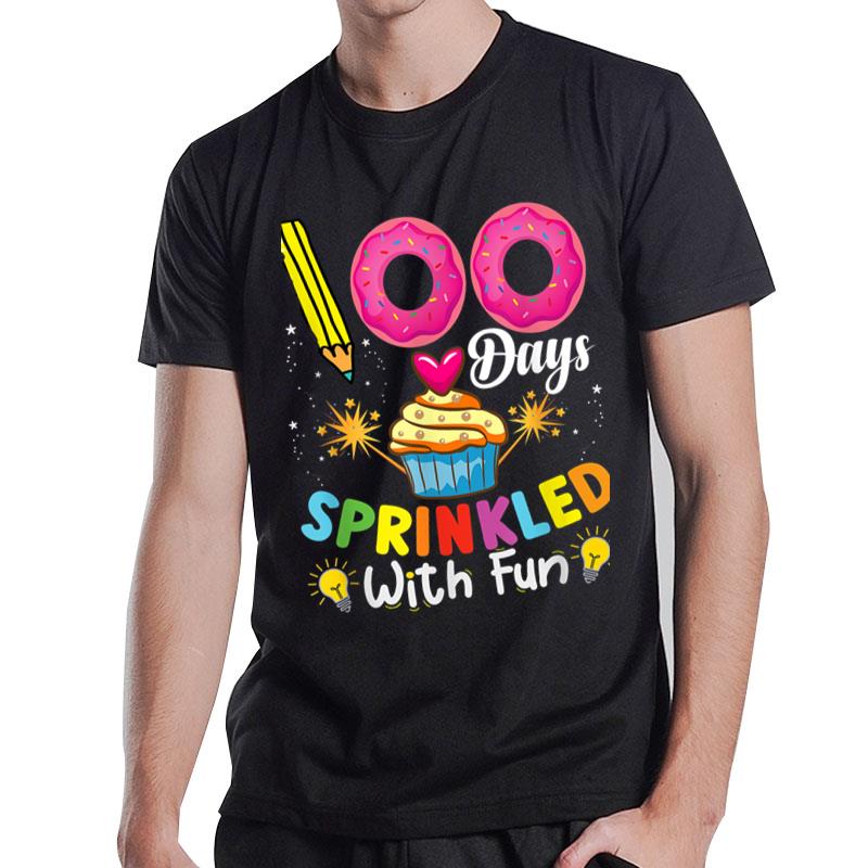 100 Days Sprinkled With Fun 100Th Day Of School T-Shirt