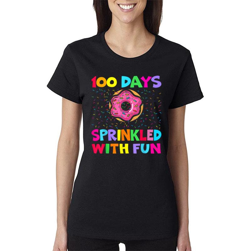 100 Days Sprinkles With Fun Women T-Shirt