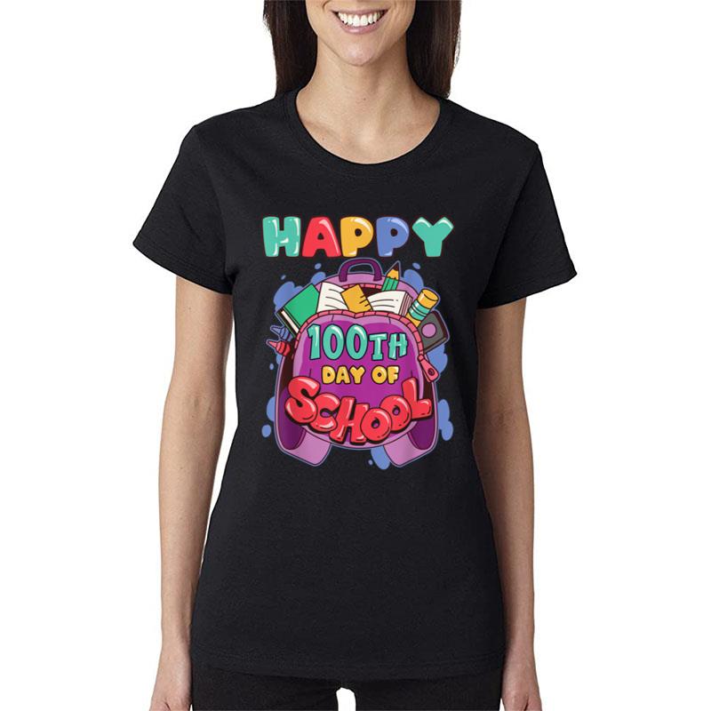 100 Days Of School School Bag Women T-Shirt