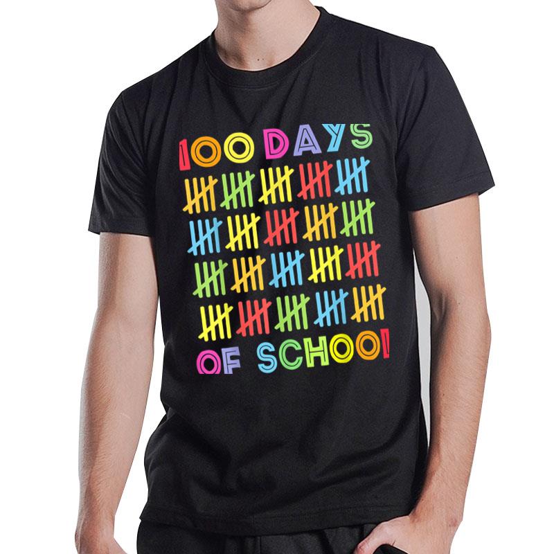 100 Days Of School Shirt Kids 100Th Day Of School Costume T-Shirt