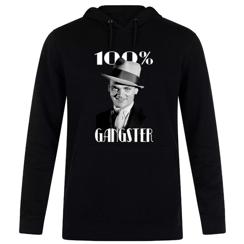 100% Gangster Beautiful Model Vintage Hoodie