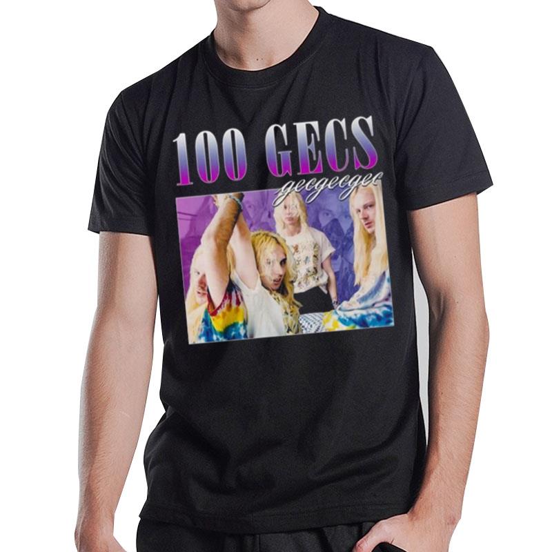 100 Gecs 90?S Retro Style Vintage T-Shirt