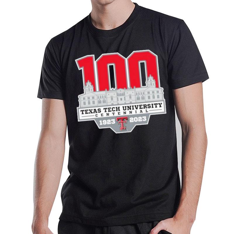 100 Texas Tech University Centennial 1923 2023 T-Shirt