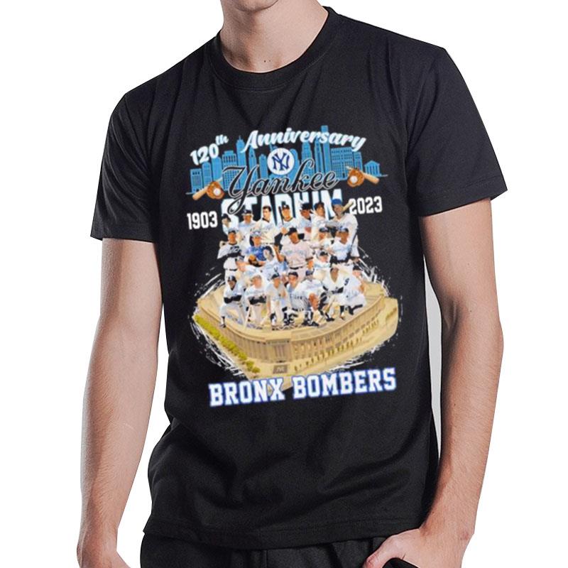 100Th Anniversary 1903 2023 Yankee Stadium Bronx Bombers T-Shirt