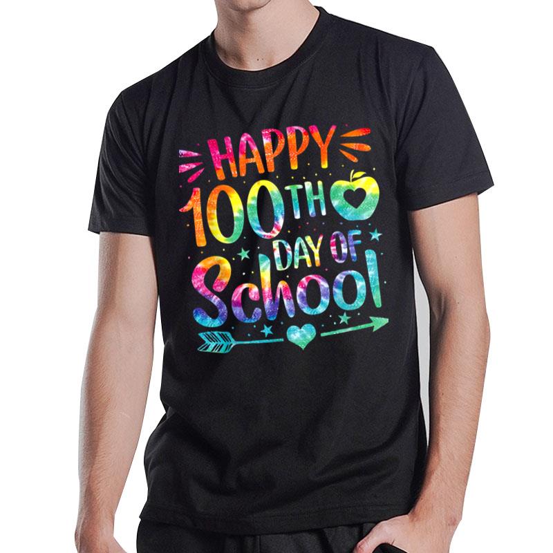 100Th Day Of School Gifts For Teacher Student Happy 100 Days T-Shirt