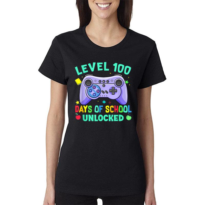 100Th Day Of School T Shirt For Kids Boys 100 Days Of School Women T-Shirt