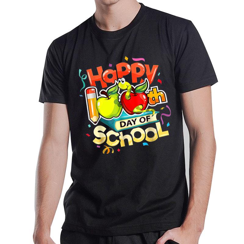 100Th Day Of School Teachers Kids Child Happy 100 Days Ver 1 T-Shirt