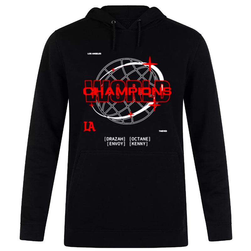 100 Thieves La Thieves 2022 World Champions Hoodie