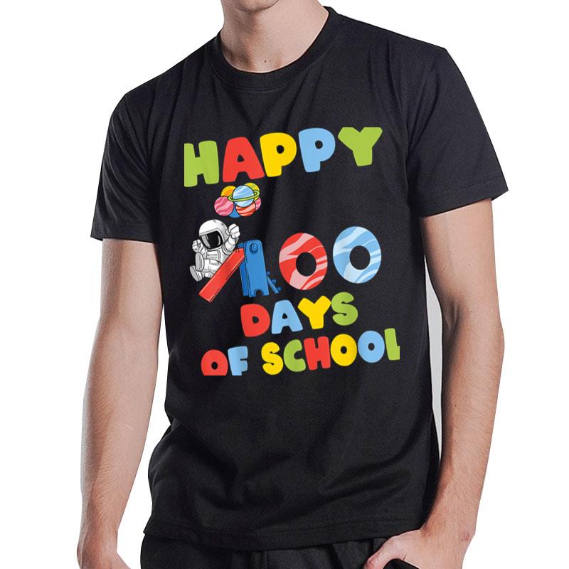 100Th Day Of School Astronaut T-Shirt