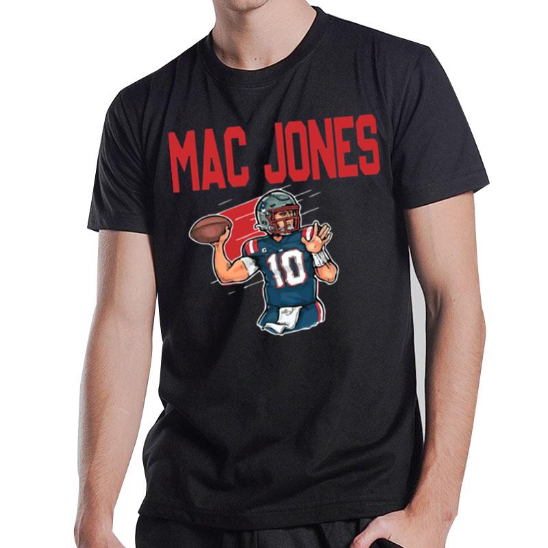 #10 Mac Jones Design Gift For Football Fans T-Shirt