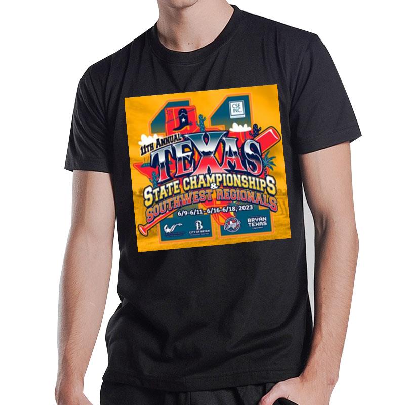 11Th Annual Texas State Championships And Southwest Regionals 2023 T-Shirt