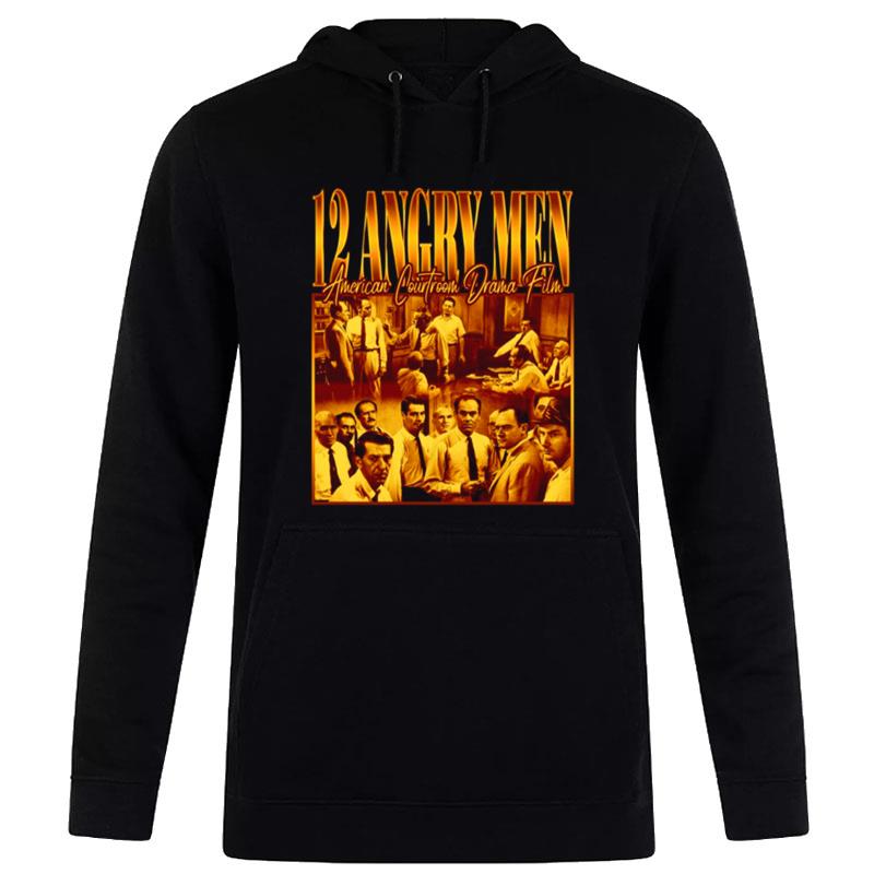 12 Angry Man Vintage 90S Style Hoodie