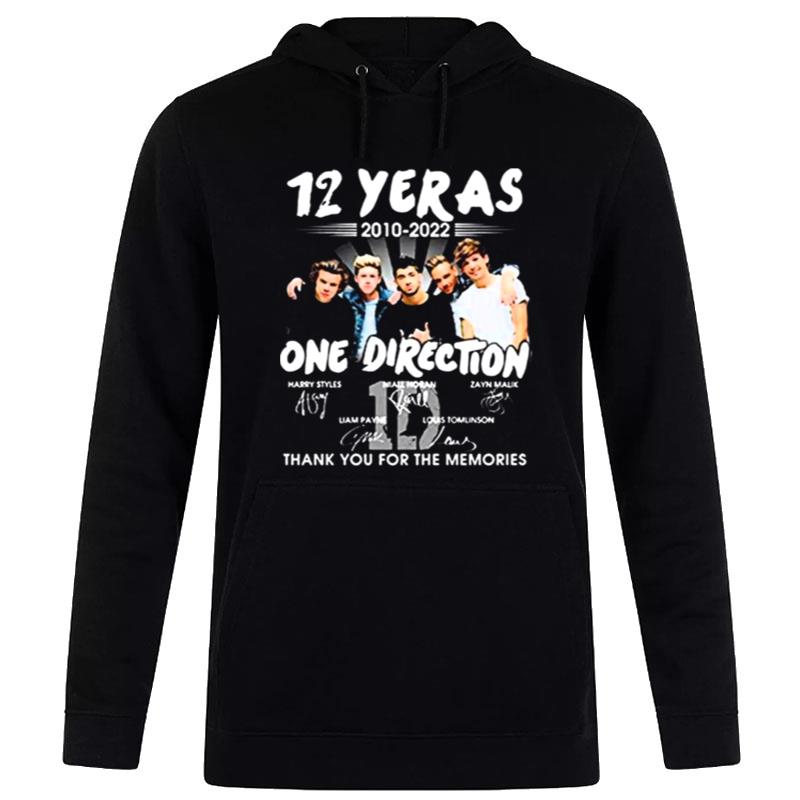 12 Years Of Direction Retro Illustration Hoodie