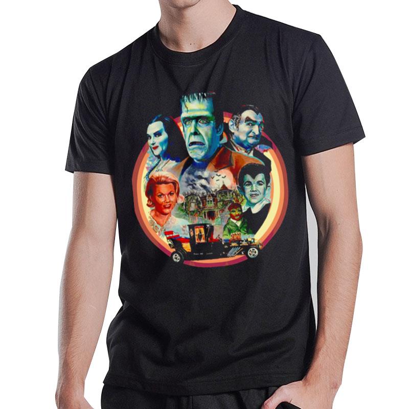 1313 Mockingbird Lane Art The Munsters T-Shirt