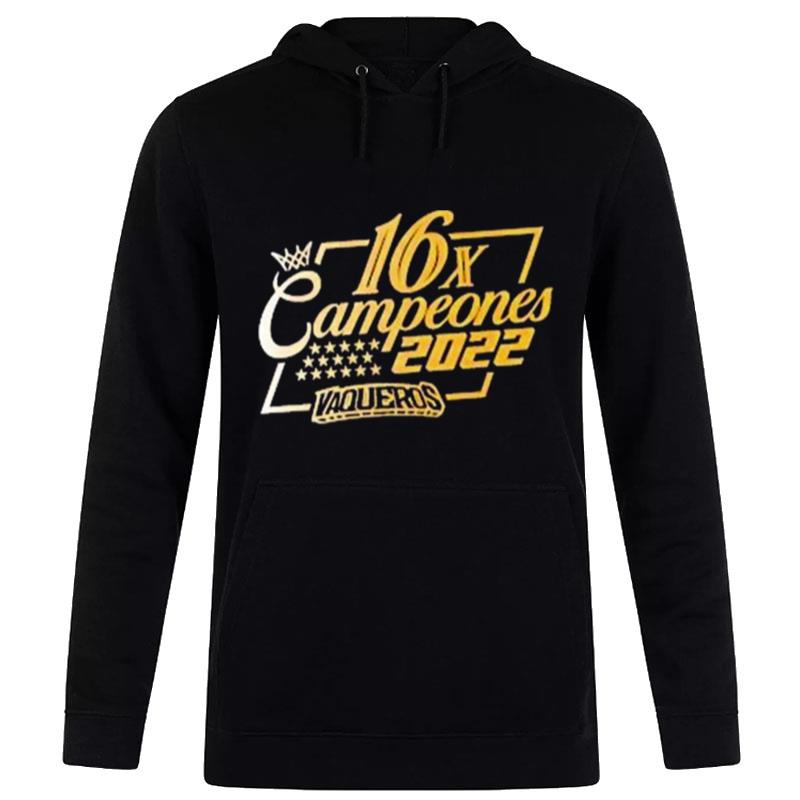 16X Campeones 2022 Vaqueros Hoodie