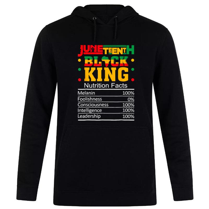 1865 Juneteenth Black King Freedom 1865 African American Hoodie