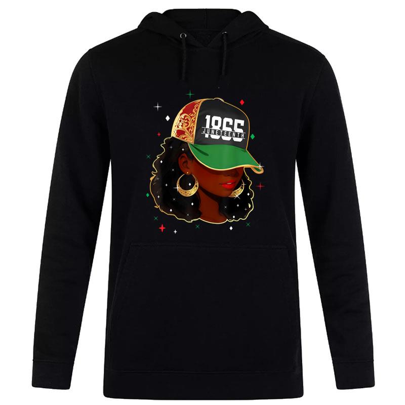 1865 Juneteenth Celebrate African American Freedom Day Hoodie