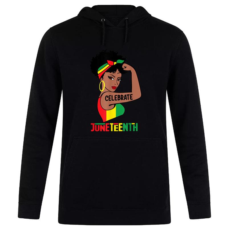 1865 Juneteenth Celebrate Pride African American Hoodie