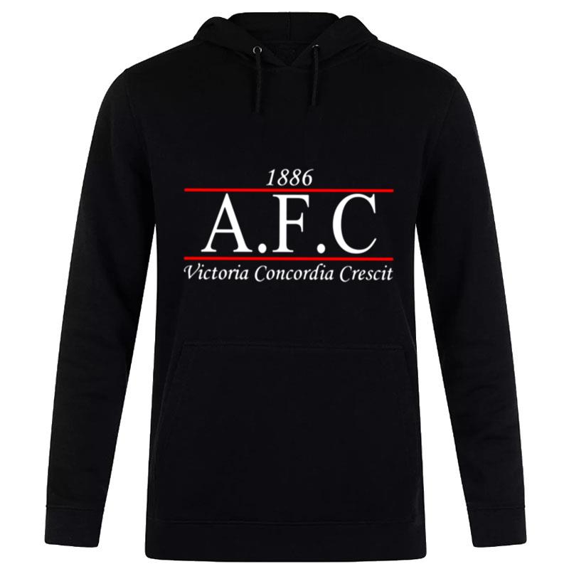 1886 Founding Years Arsenal Soccer Hoodie