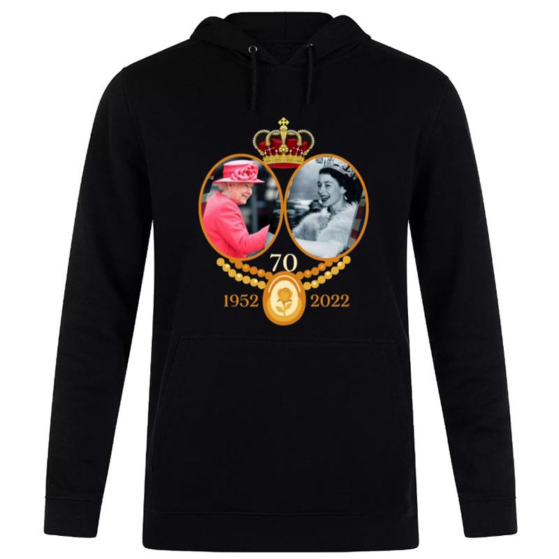 1952 2022 Queens Platinum Jubilee 70 Years Hoodie