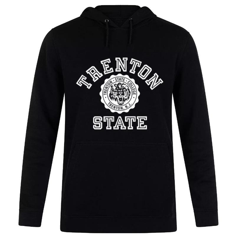 1960?S Trenton State College Graphic Hoodie