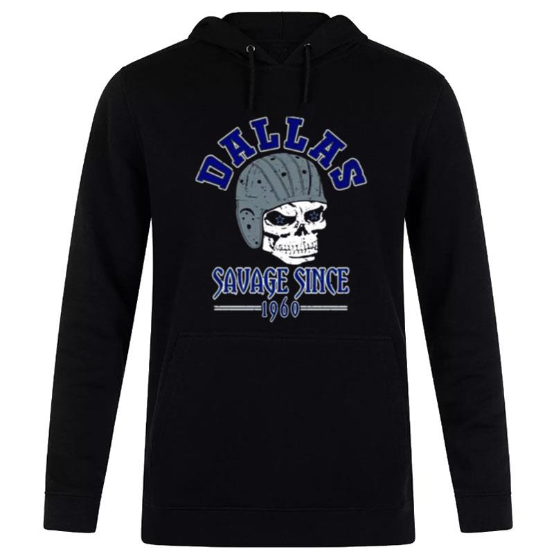 1960 Savage Skull Dallas Cowboys Hoodie