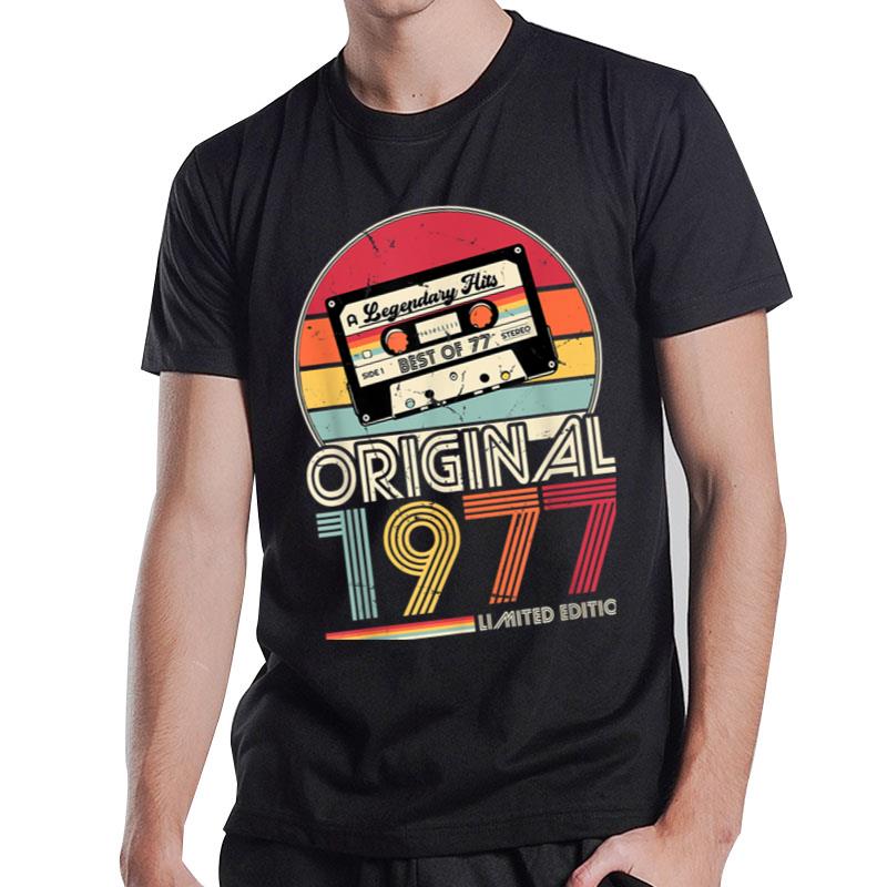 1977 Vintage Birthday Retro T-Shirt