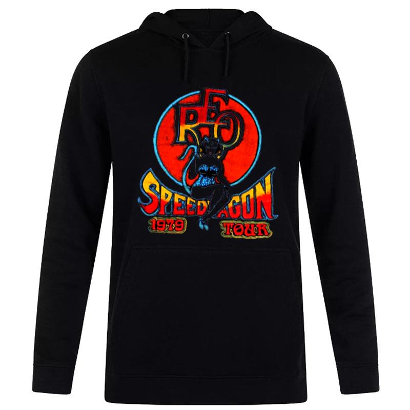 1979 Vintage Tour Reo Speedwagon Hoodie