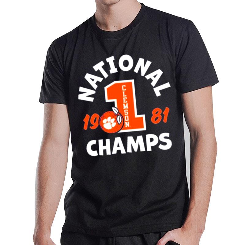 1981 Clemson Football National Champs T-Shirt