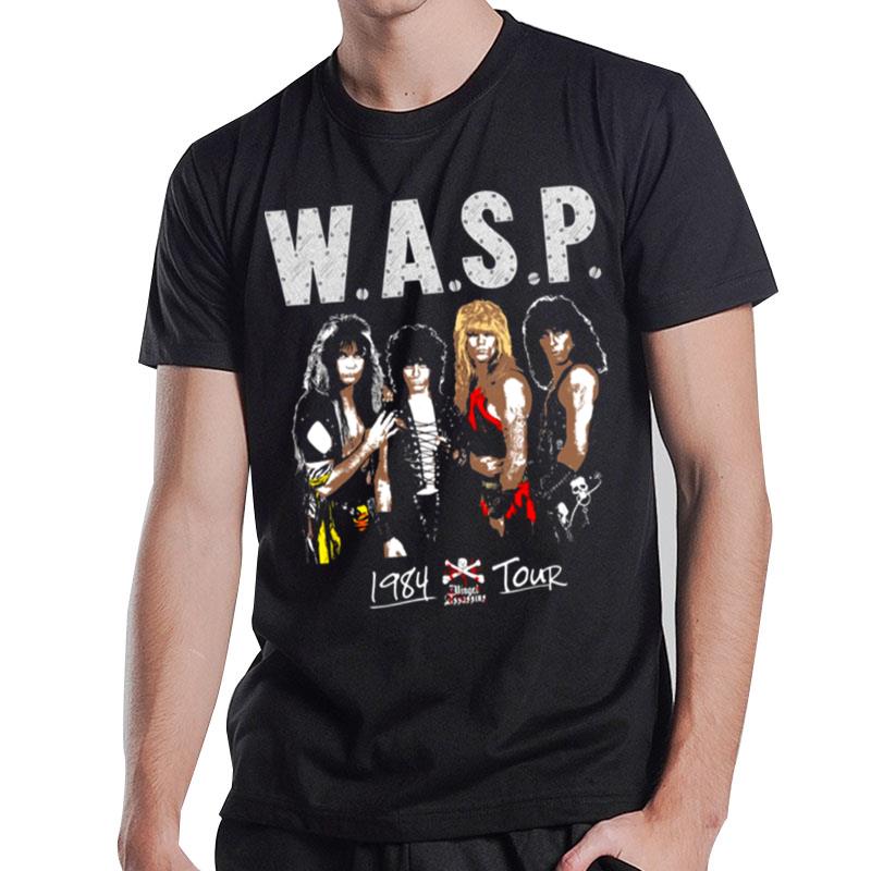 1984 Winged Assassins Tour Wasp Band T-Shirt