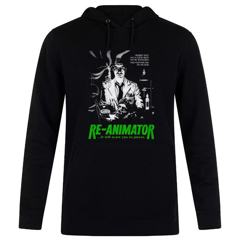 1985 Horror Scary Re Animator Movie Hoodie