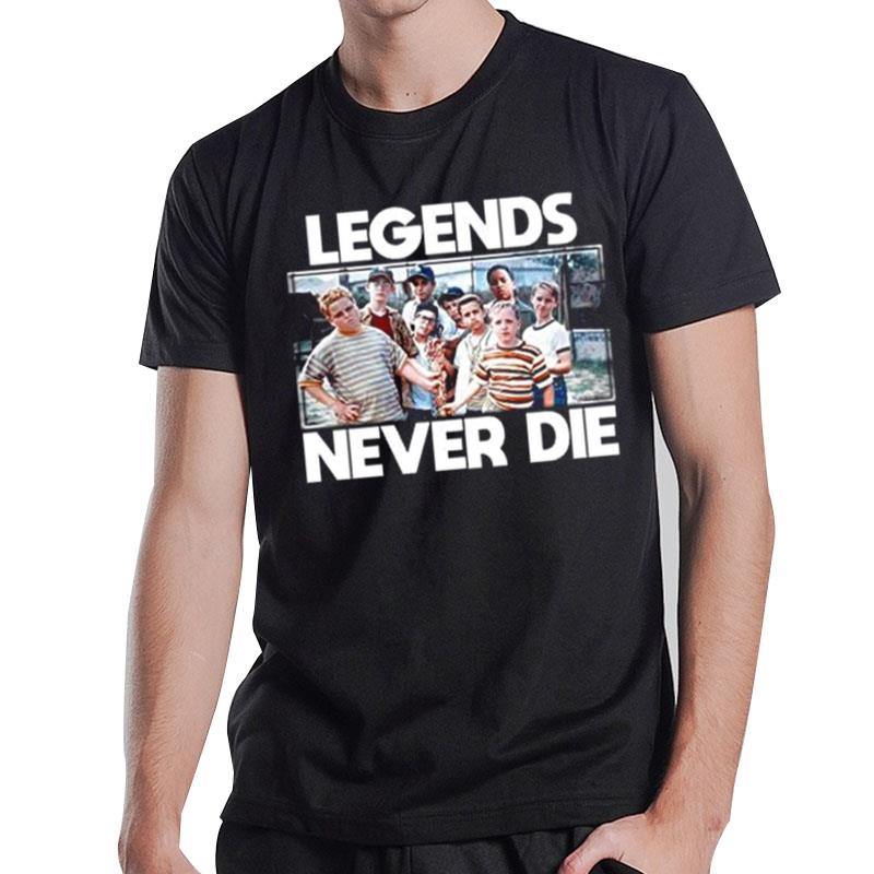 1990S Squints Sandlot Legends Never Die Squad T-Shirt