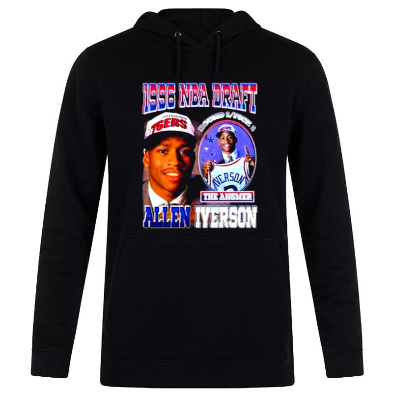 1996 Nba Draft The Answer Allen Iverson Hoodie