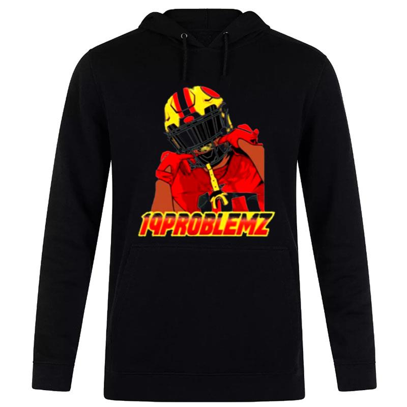 19 Problemz Deebo Samuel Colorful Fanmade American Football Hoodie