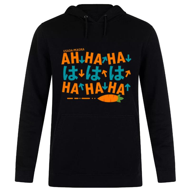 1 Hololive Funny Laughing Usada Pekora Hoodie