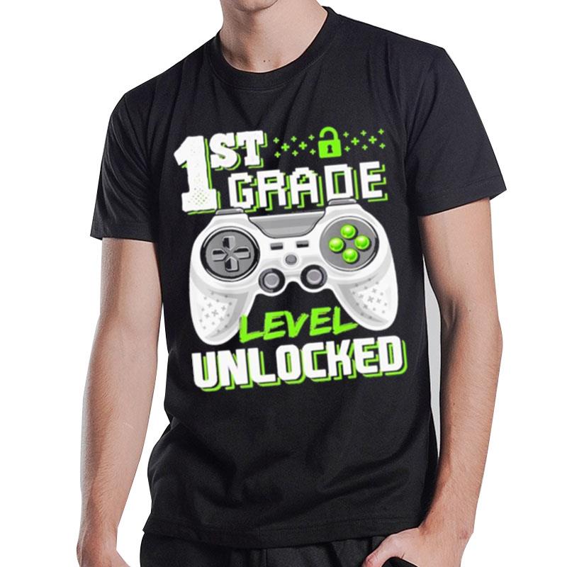 1St Grade Level Unlocked Game T-Shirt