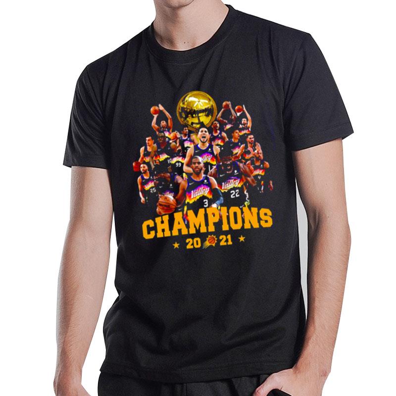 2021 Champion Boooker Dribbling Basketball T-Shirt