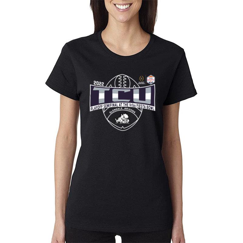 2022 Tcu Horned Frogs Playoff Semifinal Bound Rally House Women T-Shirt