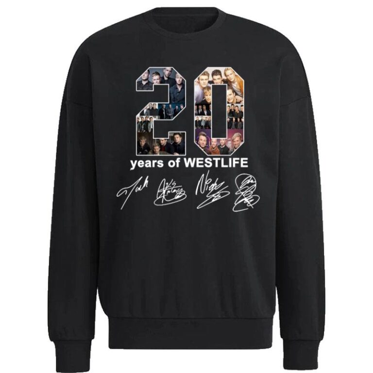 20 Years Of Westlife Sweatshirt