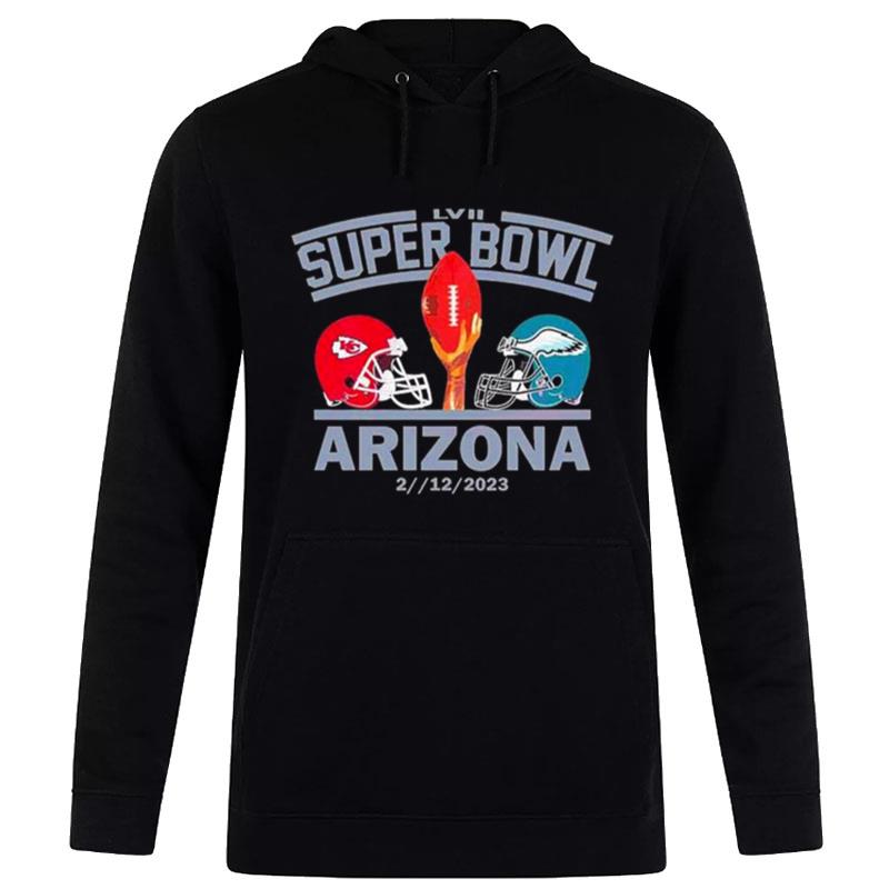 2 12 23 Super Bowl 2023 Philadelphia Vs Kansas City Hoodie