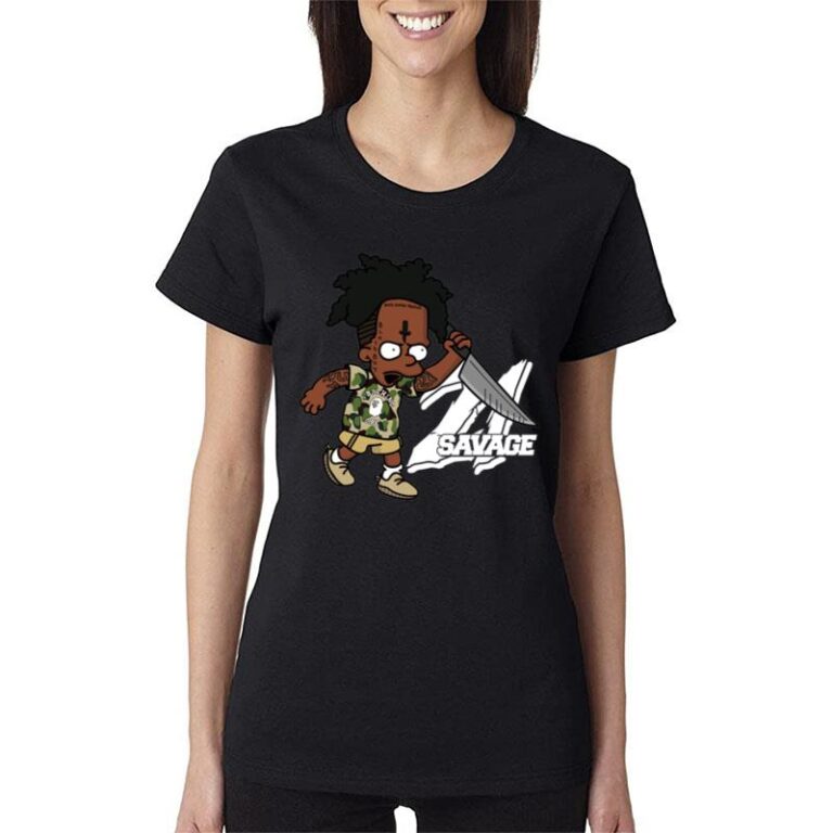 21 Savage Bart Simpson Women T-Shirt