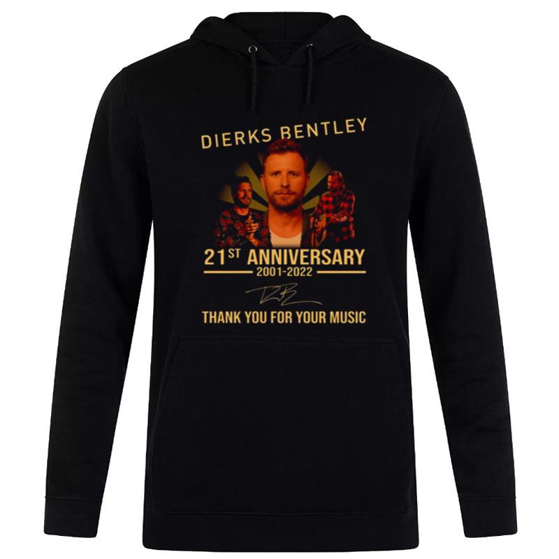 21St Anniversary 2001 2022 Dierks Bentley Hoodie