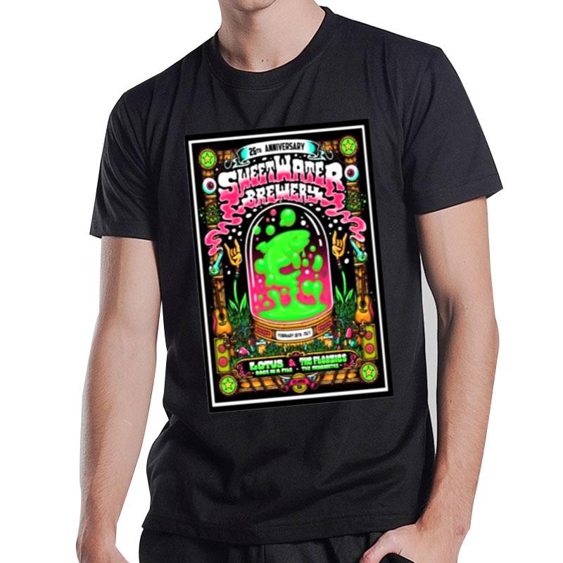 26Th Anniversary Sweetwater Brewery Feb 18Th 2023 Poster T-Shirt