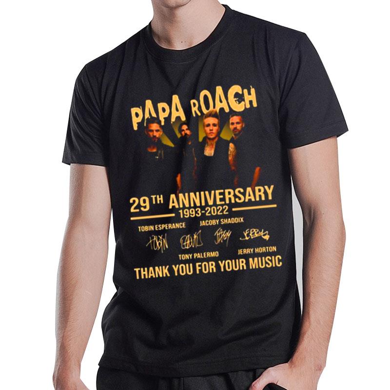 29Th Anniversary Papa Roach Blood Brothers T-Shirt